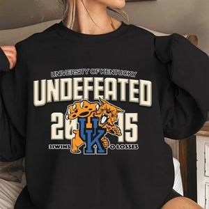 University Of Kentucky’S Basketball 2015 Sweater, Unisex Graphic Design Shirt  M